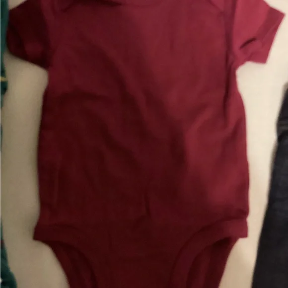 Carters 6 mo Floral Hooded Jacket w. Red Bodysuit & Jean NWT - Picture 4 of 7